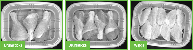 Automated poultry inspection classification examples – tracepack