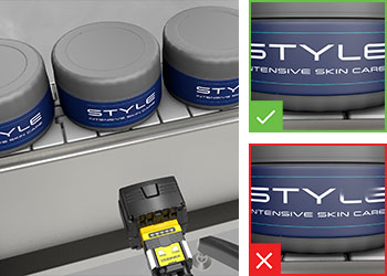 Cosmetic label inspection